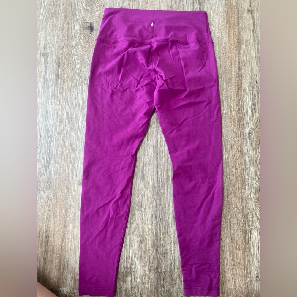 Lululemon purple yoga pants